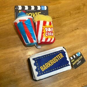 Movie Night dog toys